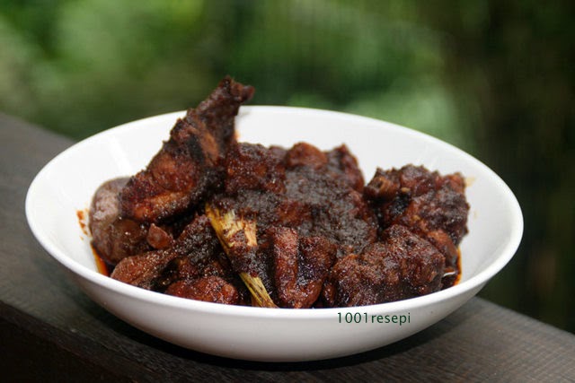 Koleksi 1001 Resepi: ayam rendang kicap