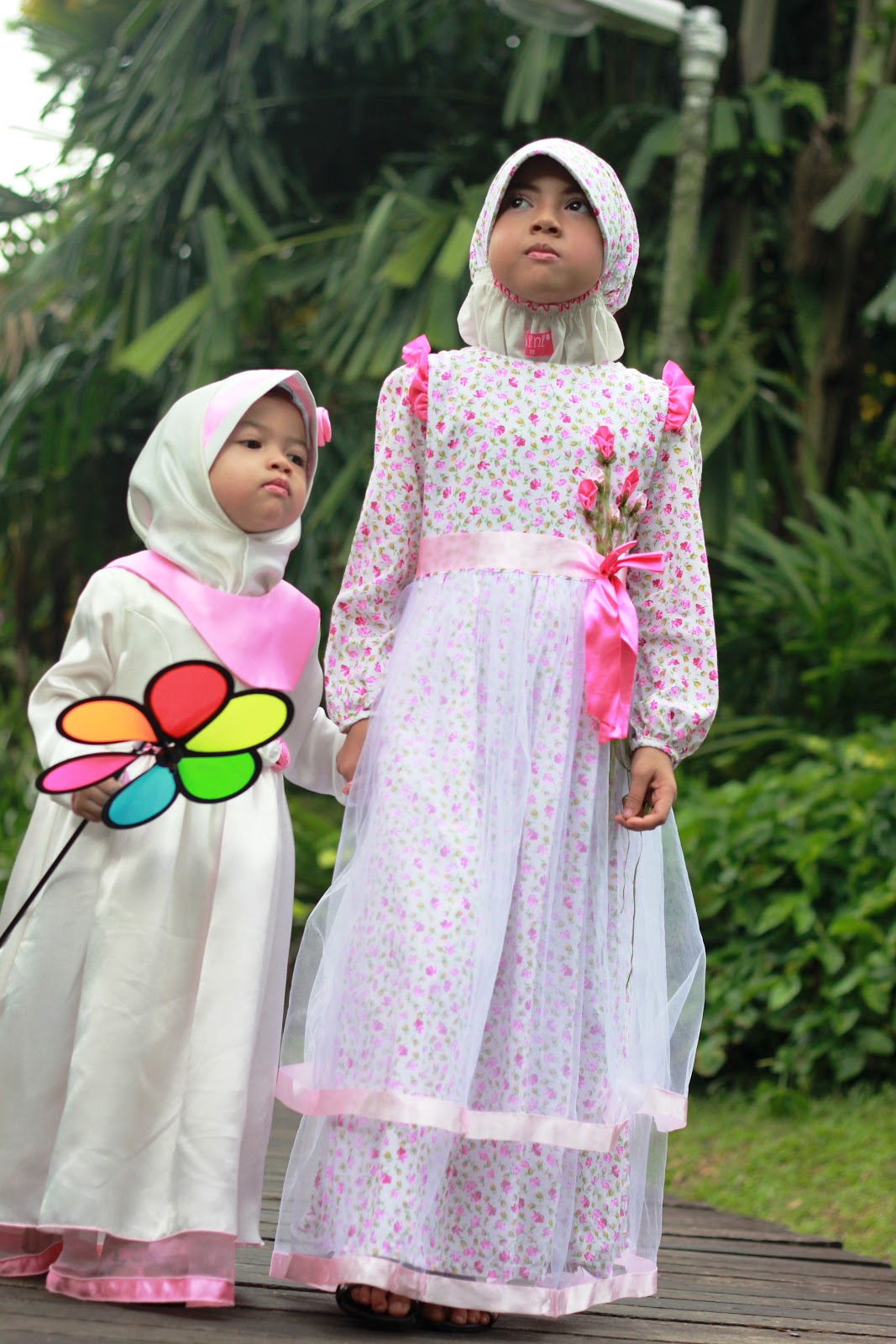 Mylilmuslimah Boutique Gaun Flower Princess 