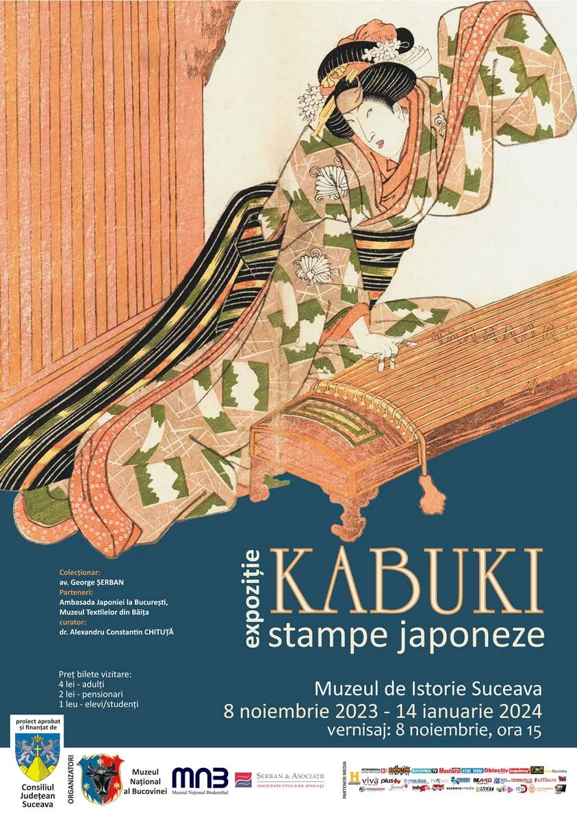 Expoziție de stampe japoneze la Muzeul de Istorie Suceava