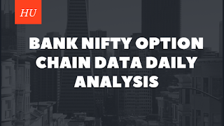 Bank nifty option chain data daily analysis