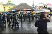 Tak Terima di Liput Saat Bersikap Represif Terhadap Massa Aksi, Oknum Polisi Intimidasi Wartawan