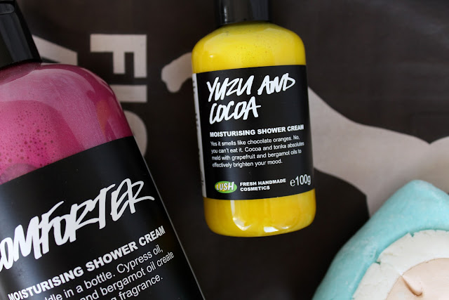 LUSH limited edition shower creams, Limited Edition LUSH, lush comforter shower cream, lush comforter shower gel, lush oxford street