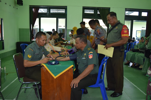 Peringati Hari Juang TNI AD, Kodim Klaten Gelar Donor Darah