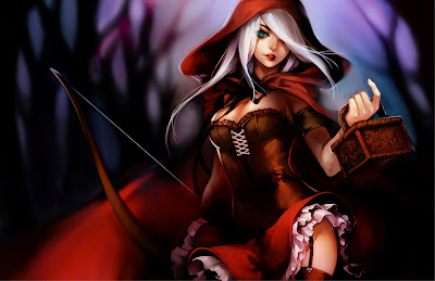 Ashe como Chapéuzinho Vermelho