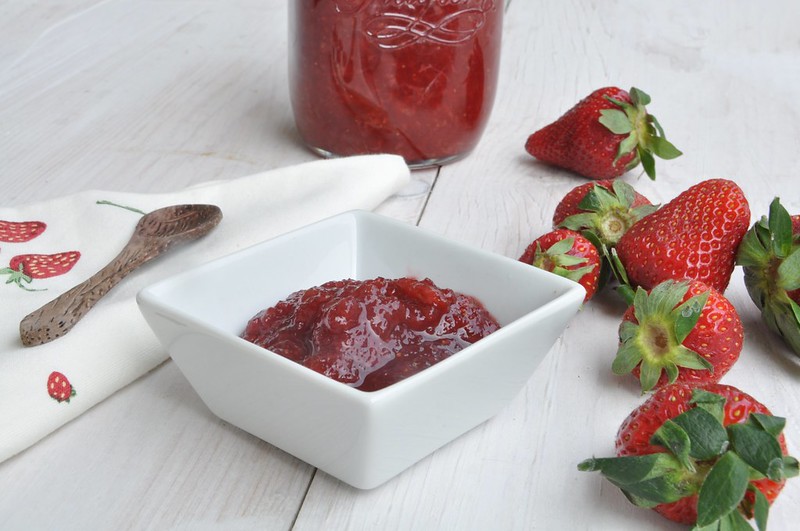 Apple and Strawberry Jam with Thermomix