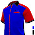 FMS002, F1 SHIRT, MALE SHIRT, SHORT SLEEVE, Blue Based Shirts