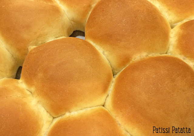 recette de butter rolls, pains américains, petits pains américains, petits pains au beurre, pains au beurre, pains fait maison, cuisine traditionnelle américaine, recette américaine