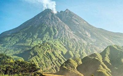 Merapi mountain tour is very exotic in the island of Central Java in Indonesia