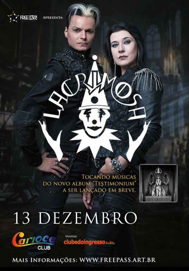 Concurso cultural para o show do Lacrimosa