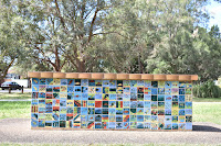 Strathfield Public Art | Mosaic BBQ by artist Diamando Koutsellis