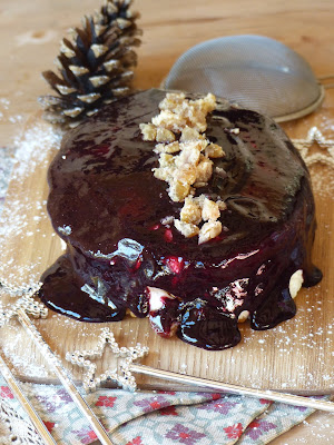 Gâteau crémeux Marron Cassis