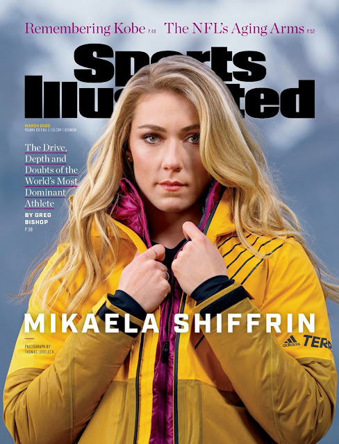 Mikaela Shiffrin Sports Illustrated Magazine March 2020