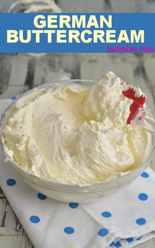 How to make Delicious German Buttercream