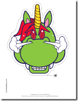 unicornio mascara ara imprimirv vamosdefiestas (2)