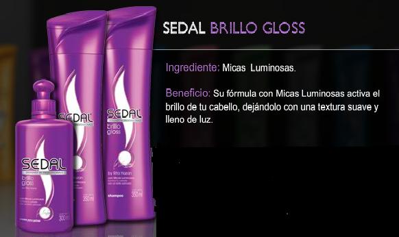 CABELLOS CON BRILLO / Producto: SEDAL BRILLO GLOSS