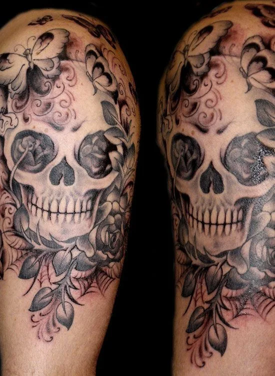 tatuaje de calavera mexicana