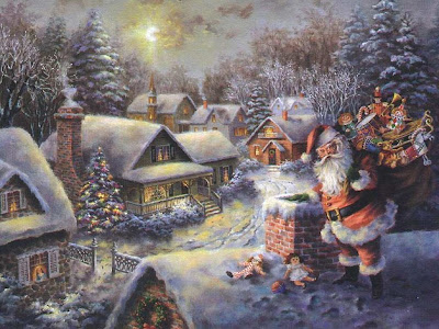 Christmas Wallpaper Santa