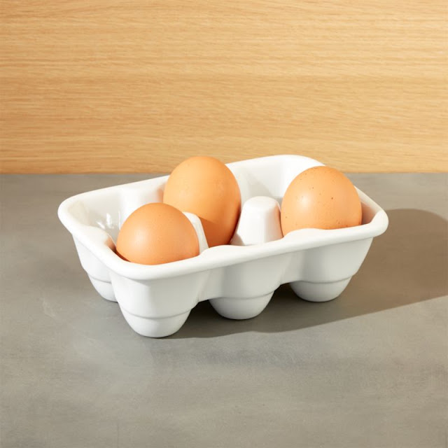 Store eggs with the pointed side down