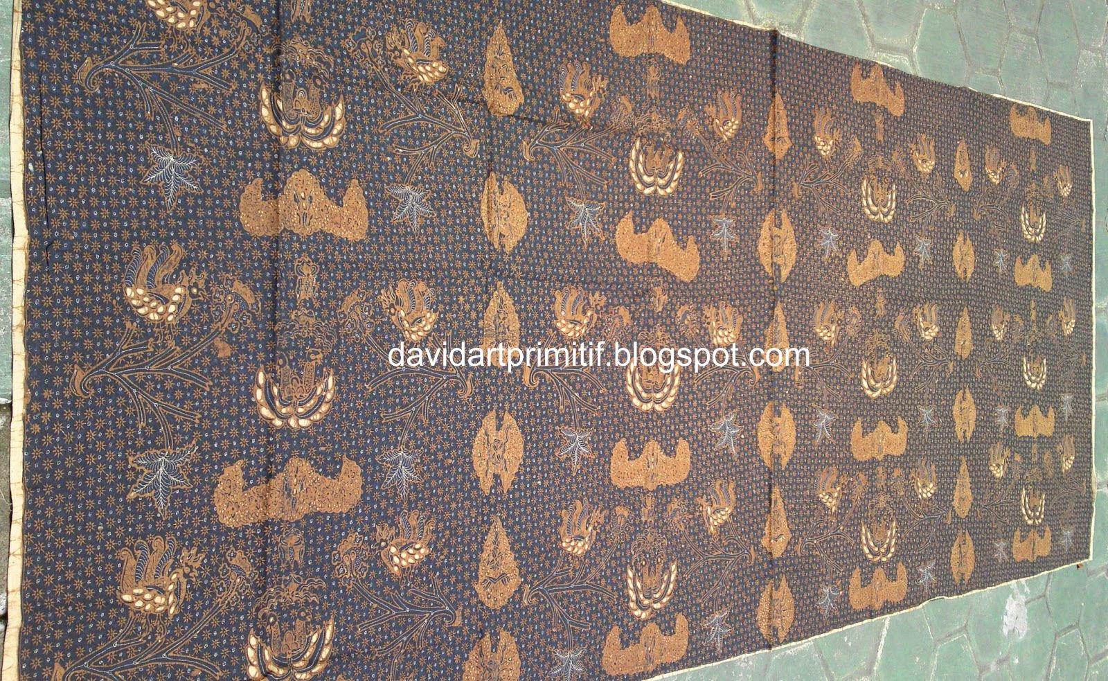 Art Primitif Batik Tulis Halus Solo  motif Truntum Wahyu 