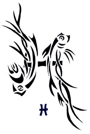 small pisces tattoo design small pisces tattoo design