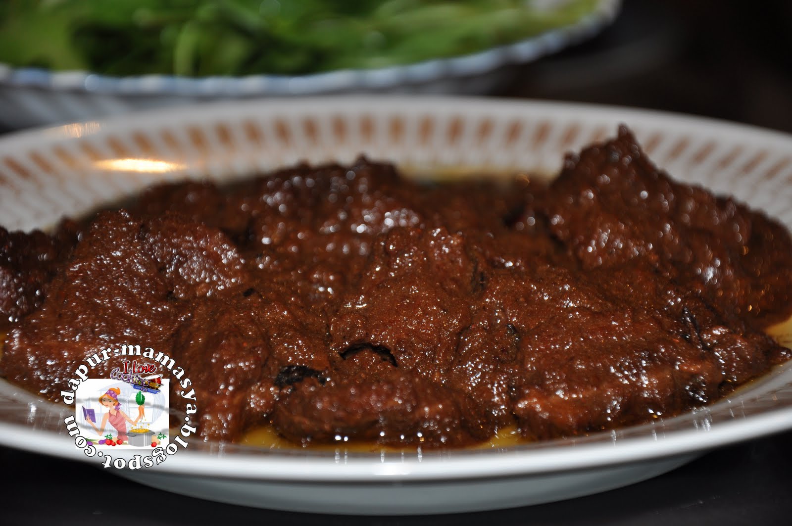 Dapur Mamasya: Rendang Hitam Daging