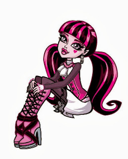 Monster High, Imagenes de Draculaura para Imprimir, parte 1