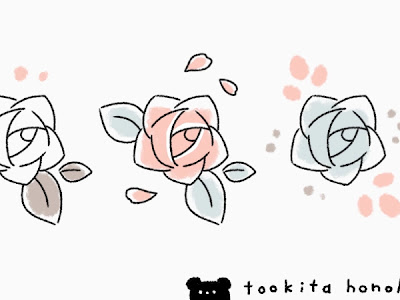 かわいい バラ の 花束 イラスト 727789