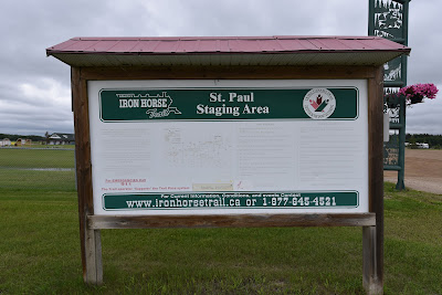 St. Paul Staging Area Alberta Iron Horse Trail.