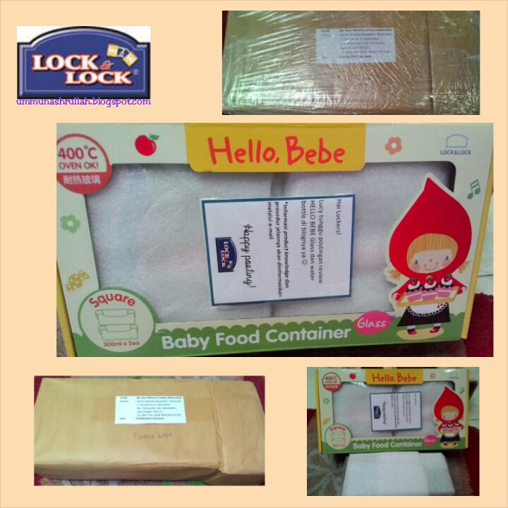 Ummu Nashrullah: Review Produk Lock n Lock Hello Bebe 