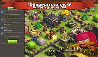  Unlimited Gold Latest Version For Android Terbaru  Game Clash Of Clans Apk Full Mod v9.256.19 Unlimited Gold  For Android New Version