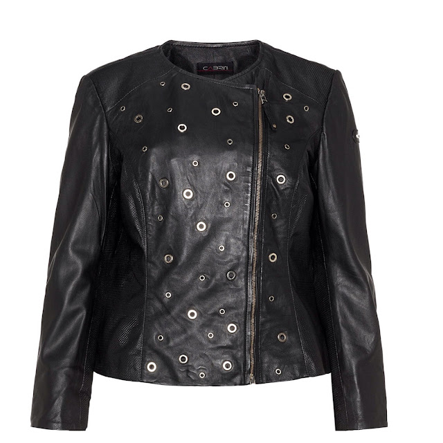 Cabrini Studded Leather Jacket from Navabi (A tale of intense nervousness and the BBC)