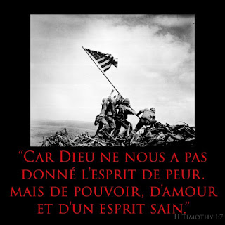 🛡 Commencez à résister à la peur concernant les États-Unis, les élections et tout ce que le diable essaierait de vous faire peur! ⚔️ “Car Dieu ne nous a pas donné l'esprit de peur; mais de force, d'amour et d'un esprit sain.” (II Timothée 1: 7) 🛐