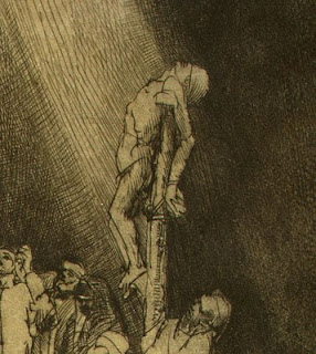 Christ Crucified between two thieves