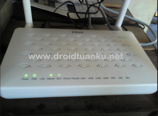 Cara Ganti Password Modem Wifi Indihome Fiber ZTE (Telkom Speedy)