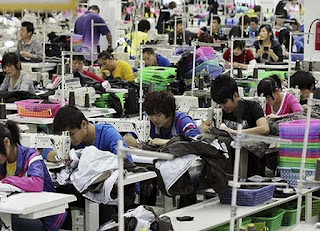 Thai factory workers