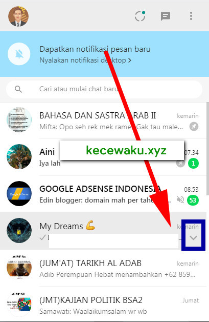 Apa Artinya Chat Disematkan