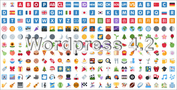 Emoji Everywhere! Pada Update v4.2 Wordpress