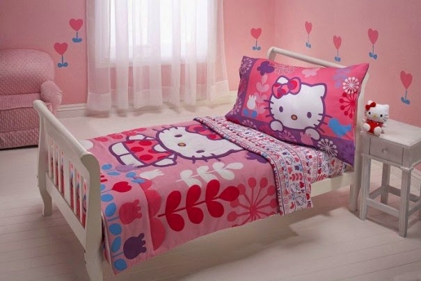  Gambar  Kamar  Tidur Hello Kitty 2021 Desain  Terbaru 
