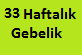 33 haftalık hamilelik