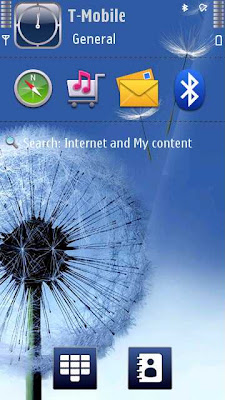 Theme GALAXY5th_gnokkia for Nokia 5800 and X6