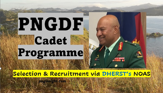 PNGDF Military Cadet Programme 2024 Recruitment for 2024 - png defence force application form 2023