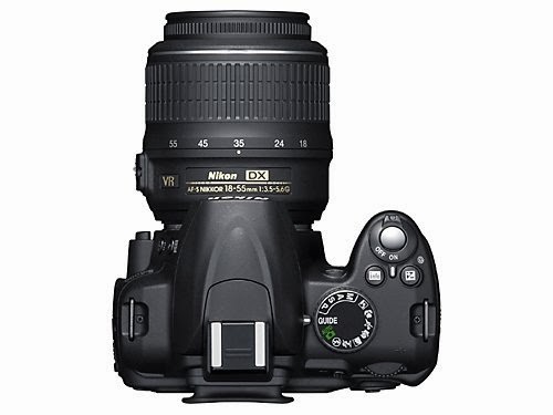 Nikon D3000 10.2MP Digital SLR Camera with 18-55mm f/3.5-5.6G AF-S DX VR Nikkor Zoom Lens