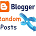 Blogger Random Post Widget with Thumbnail and ScrollBar 
