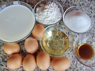 coji de eclere cu crema de vanilie ingrediente