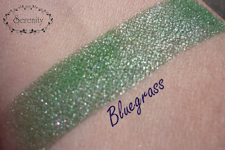 Madd Style Cosmetics MSC Bluegrass Swatch