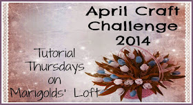 April craft challenge features