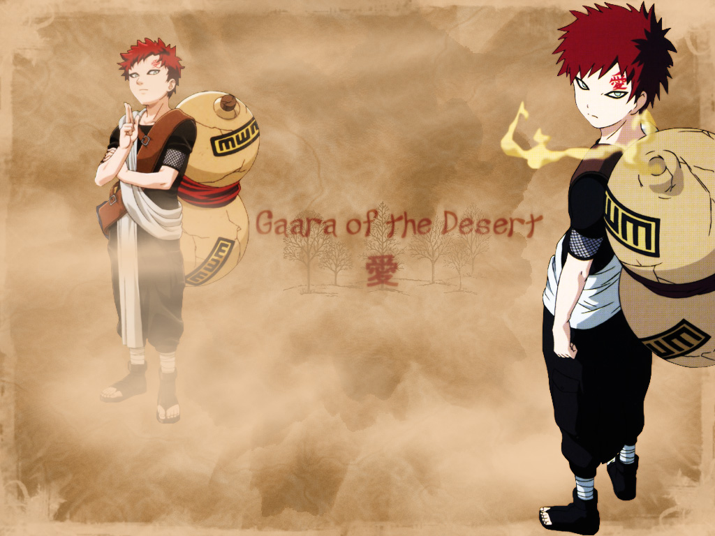 Gaara Shippuden Love Story  wallpapers