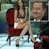 'Repórter' tira calcinha em programa ao vivo e deixa entrevistado de 'queixo caído'