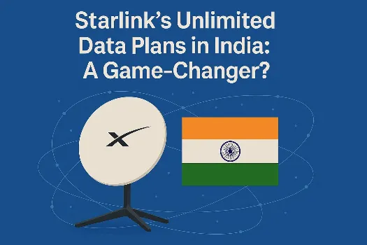 Starlink's Unlimited Data Plans in India
