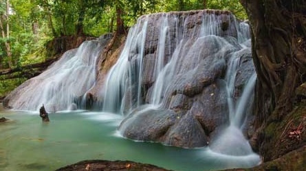 Wisata Air Terjun Sekongkang di Kabupaten Sumbawa Barat, Provinsi Nusa Tenggara Barat